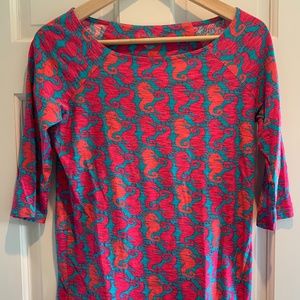 Lilly Pulitzer 3/4 Sleeve Knit Top